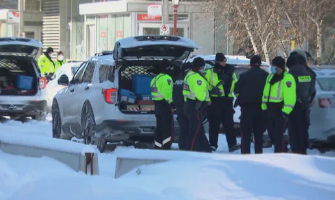 渥太华警方已逮捕70人  清场行动基本和平