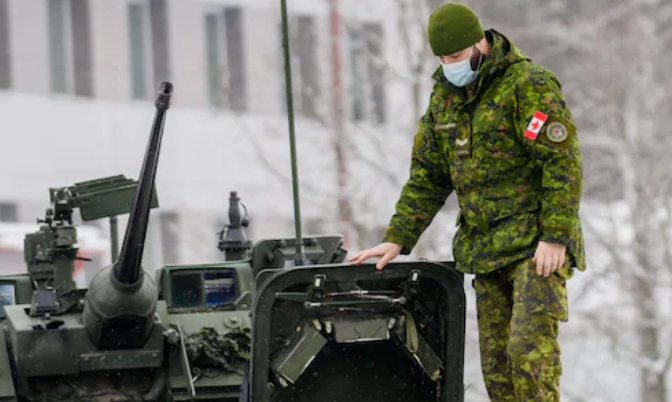 北约加强防御  加拿大更多军人抵达拉脱维亚