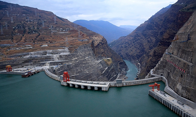 中国国家重大工程白鹤滩水电站全面投产