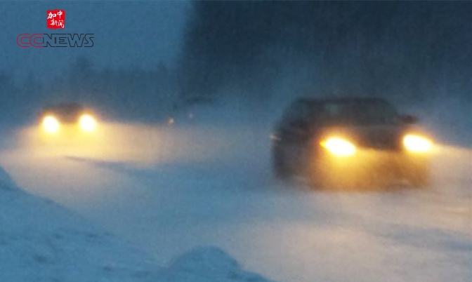 加东地区受暴风雪或冰雨袭击