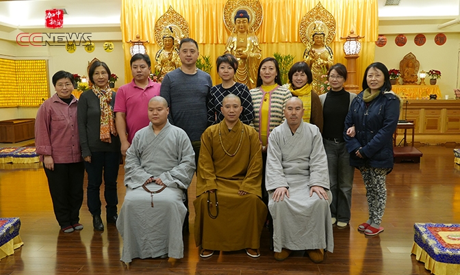 中华寺首届迎新祈福温馨传灯素宴